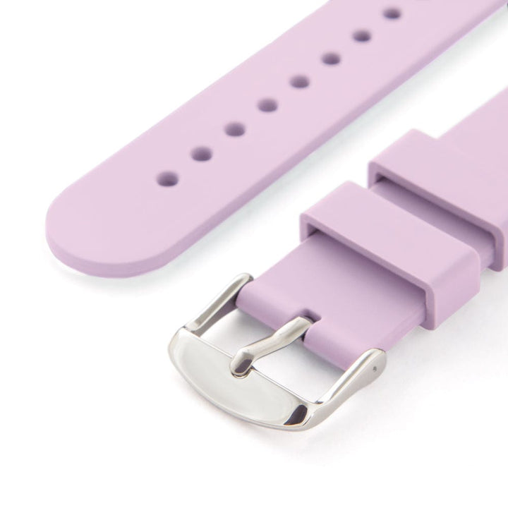 Quick Release Silicone Watch Band - Lavender