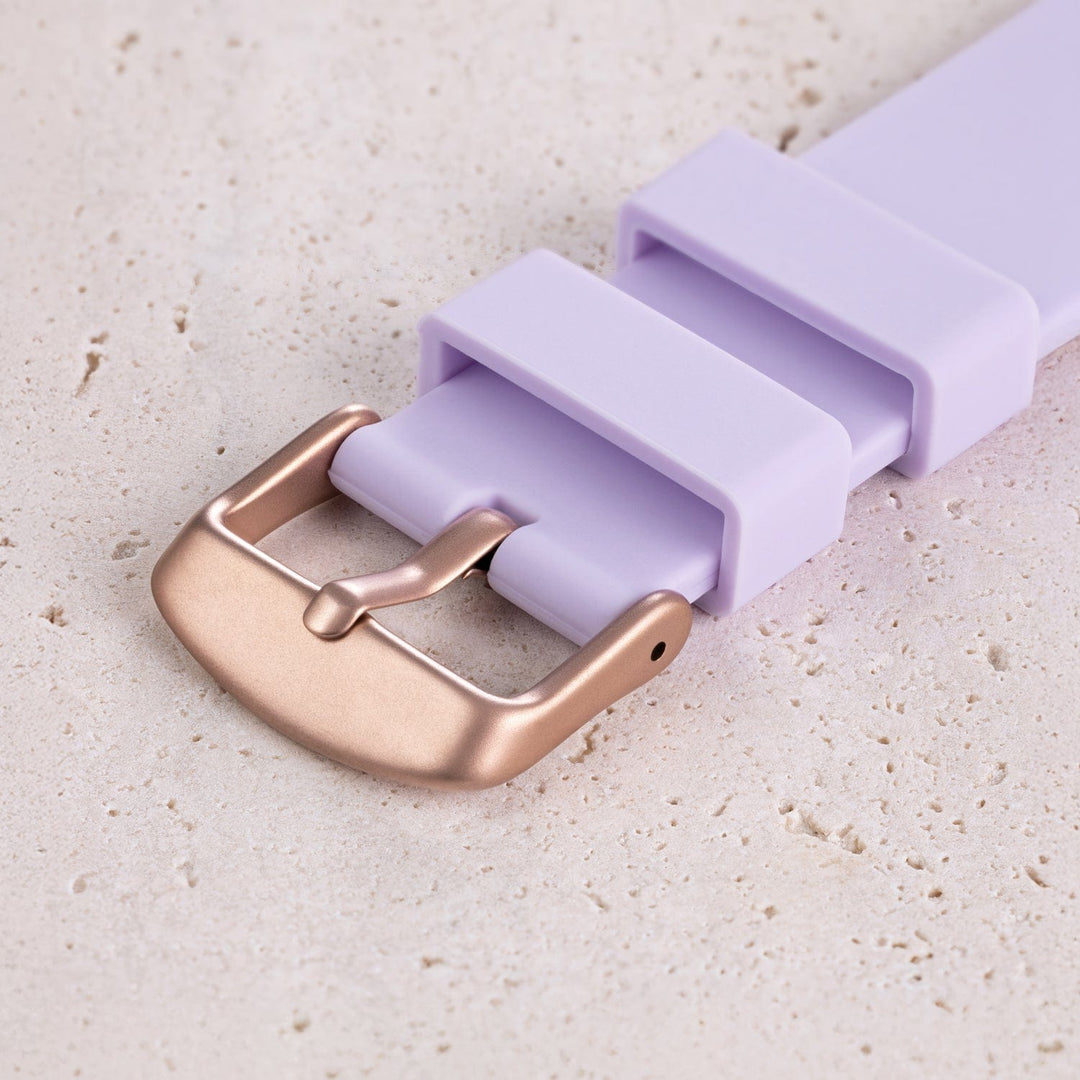 Stainless Steel Buckle - Matte Rose Gold PVD – lifestyle photo