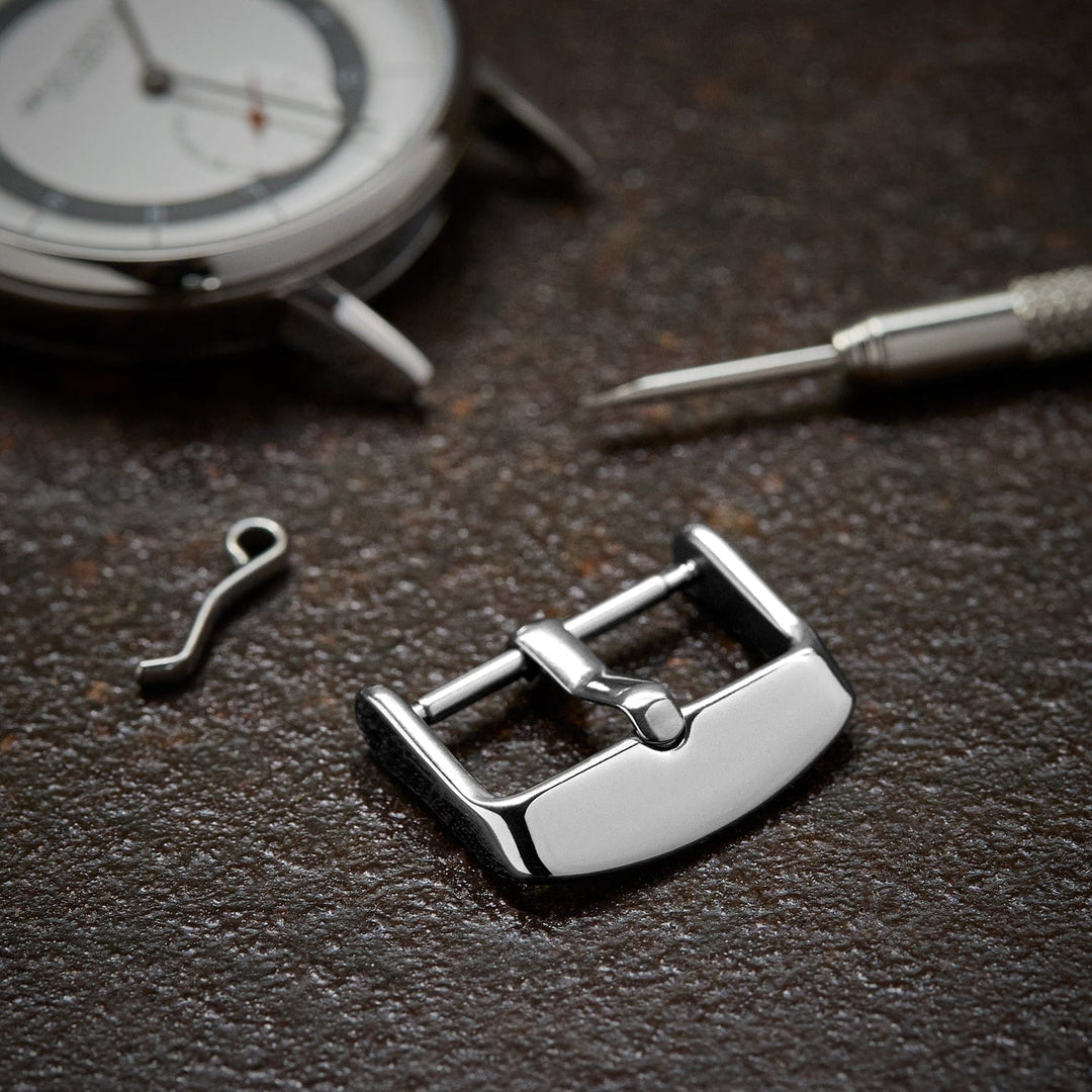 Stainless Steel Buckle - Polished Stainless – lifestyle photo