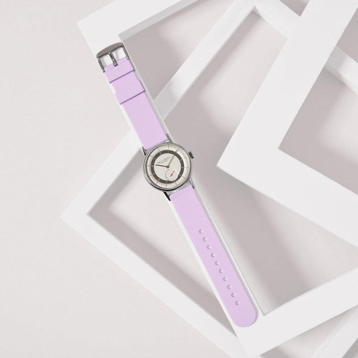 Quick Release Silicone Watch Band - Lavender