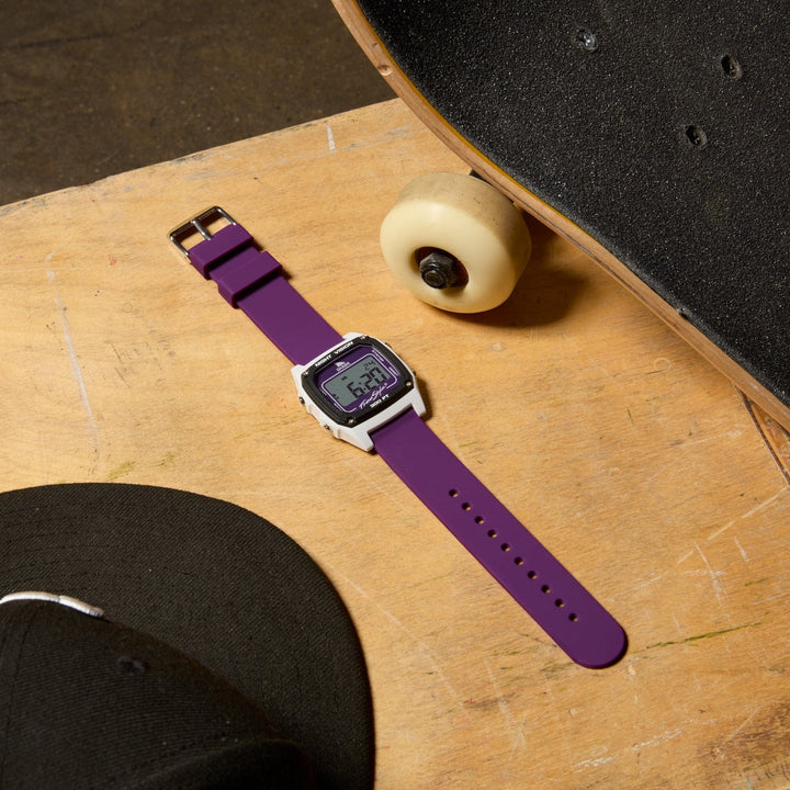 Quick Release Silicone Watch Band - Deep Purple