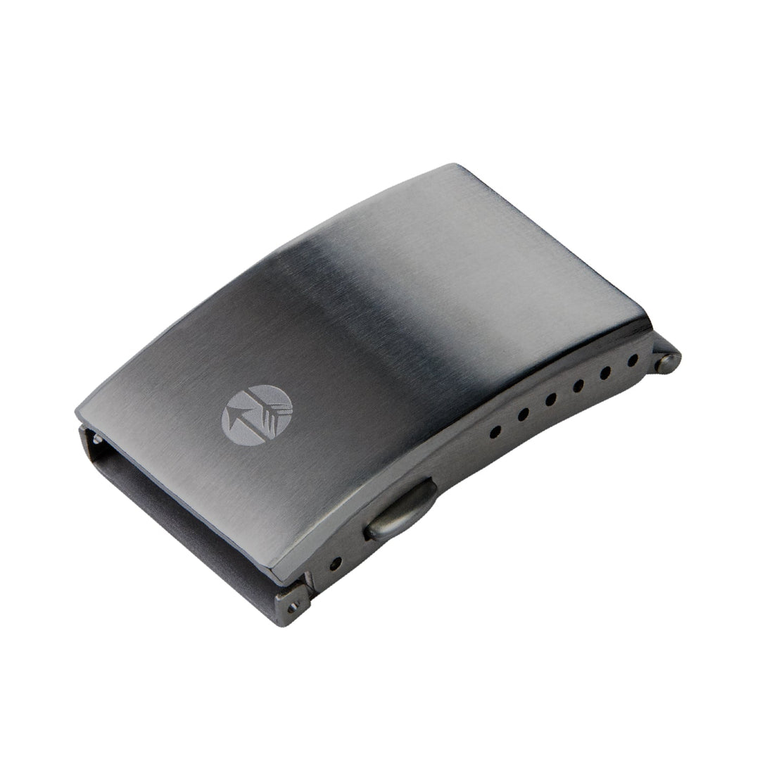Stainless Steel Clasp for Quick Release Custom Fit Silicone - Brushed Gunmetal – main product photo
