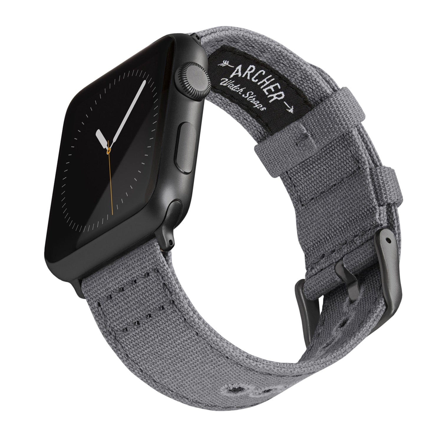 Apple Watch Canvas Watch Band - Slate Gray/Space Gray – main product photo