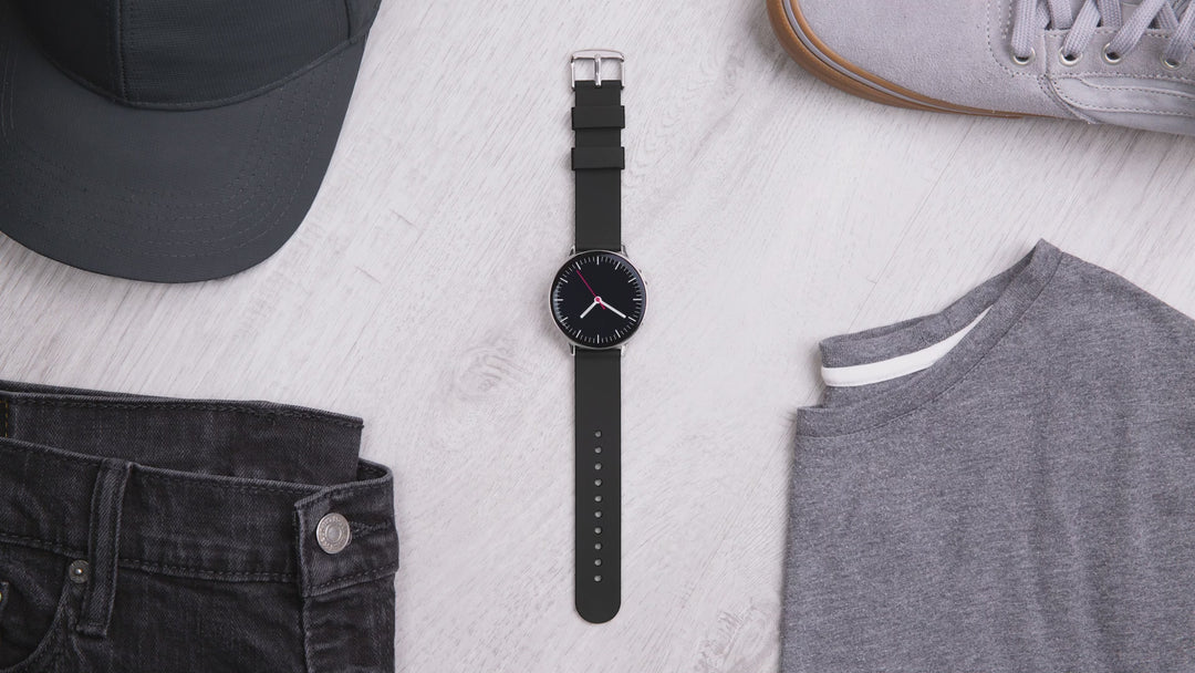 Quick Release Silicone Watch Band - Portland Orange