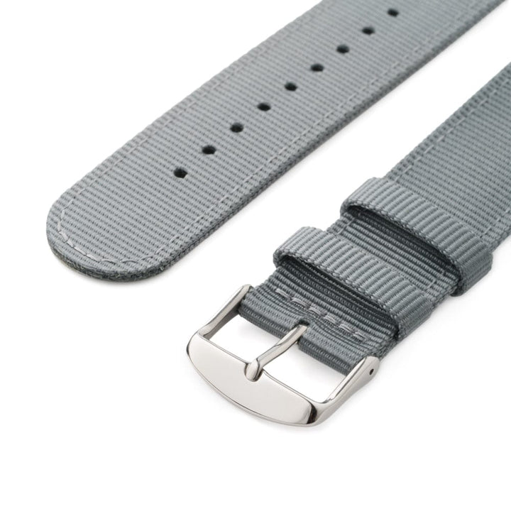 Apple Watch Nylon - Gray/Stainless, ARC-AWNYL-GRYS42, ARC-AWNYL-GRYS38