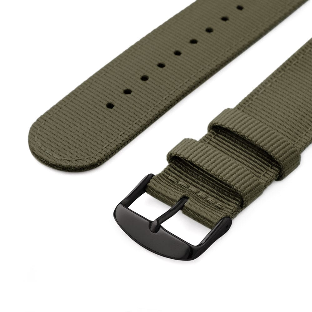 Apple Watch Nylon - Olive/Black, ARC-AWNYL-OLVB42, ARC-AWNYL-OLVB38