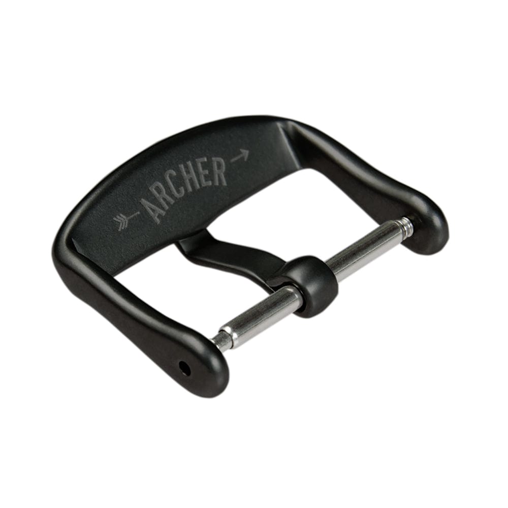 Stainless Steel Buckle - Matte Black PVD – alternate view