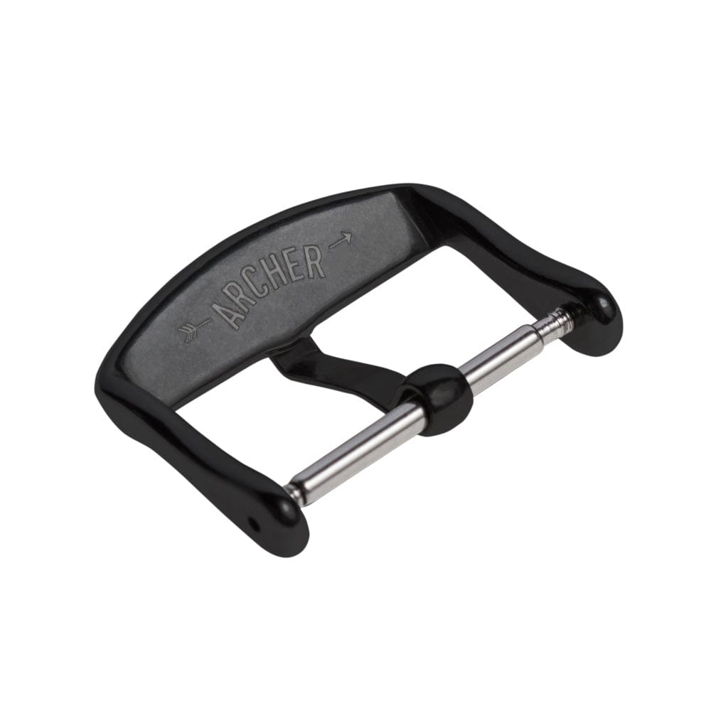 Stainless Steel Buckle - Polished Black PVD – alternate view