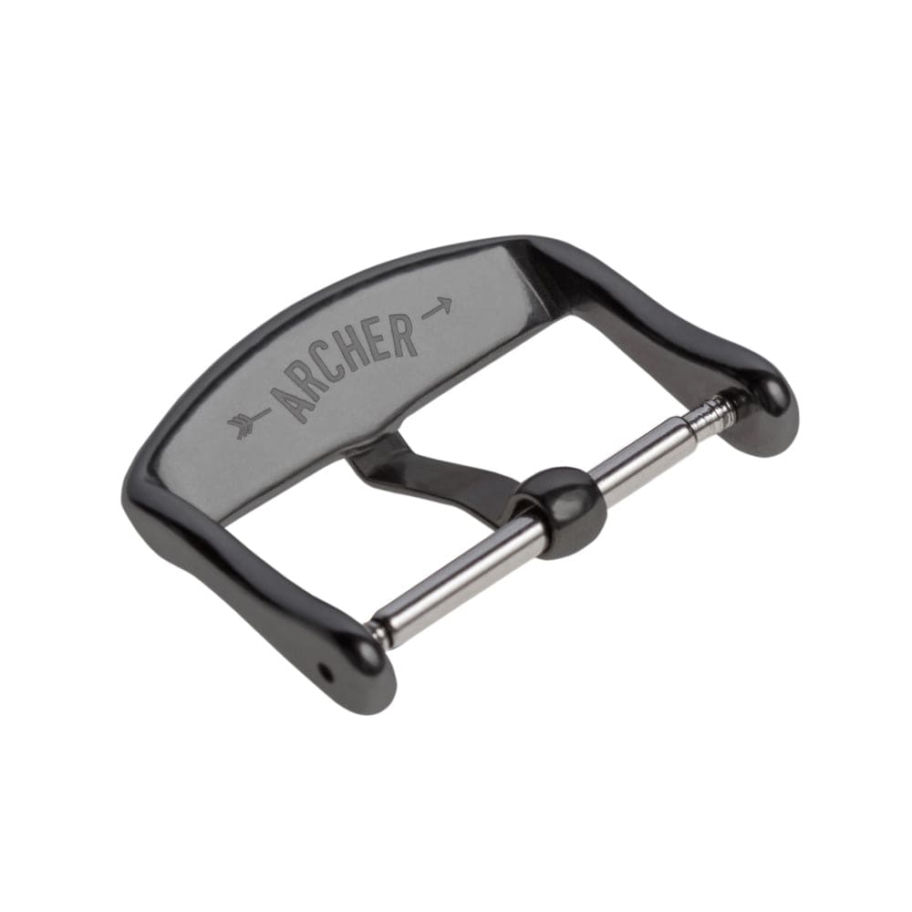 Stainless Steel Buckle - Brushed Gunmetal PVD – alternate view