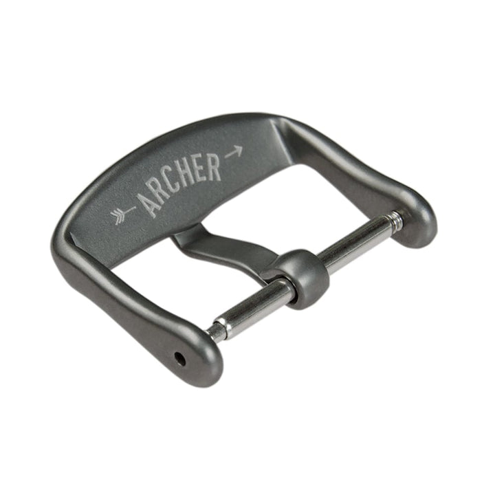 Stainless Steel Buckle - Matte Gunmetal PVD – alternate view
