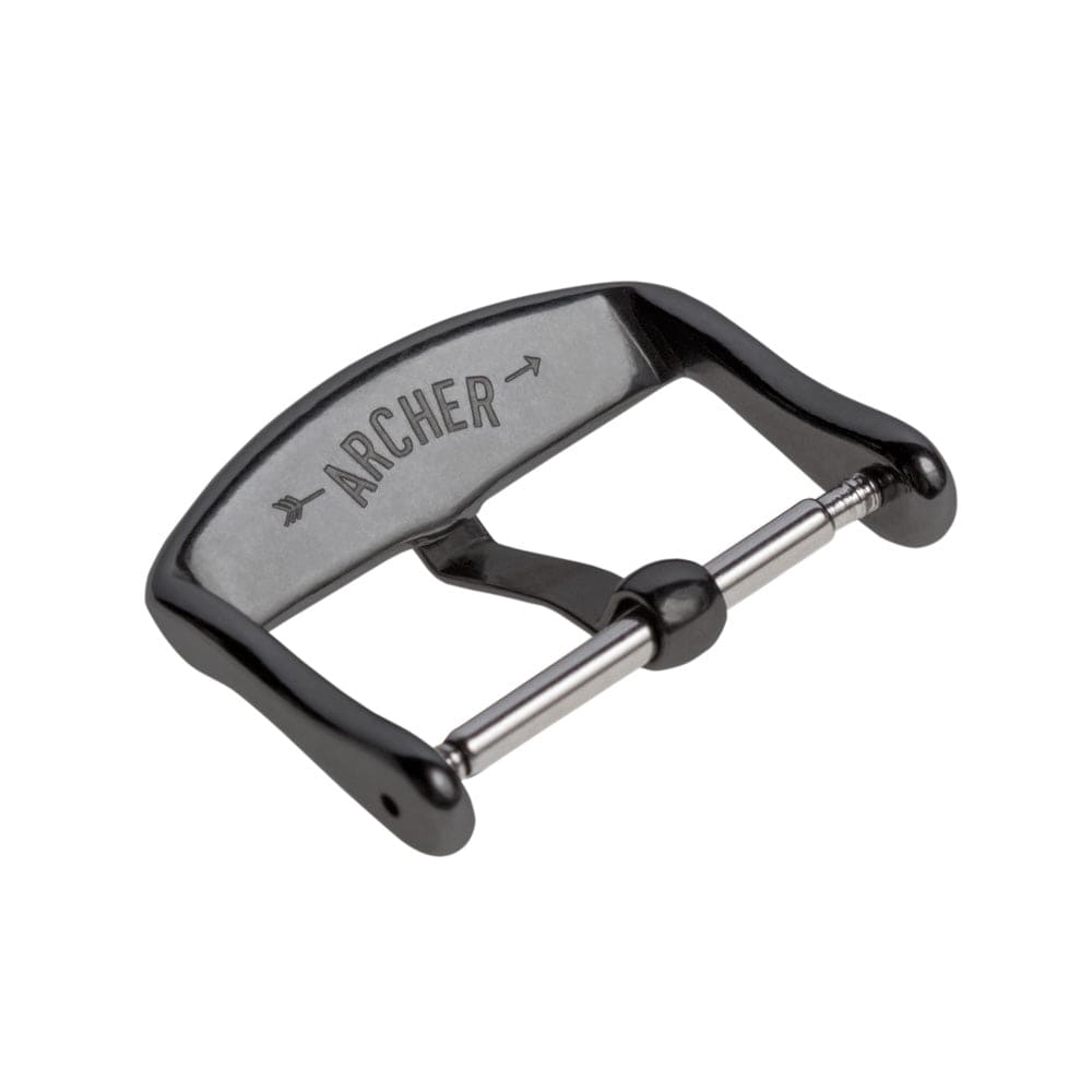 Stainless Steel Buckle - Polished Gunmetal PVD – alternate view