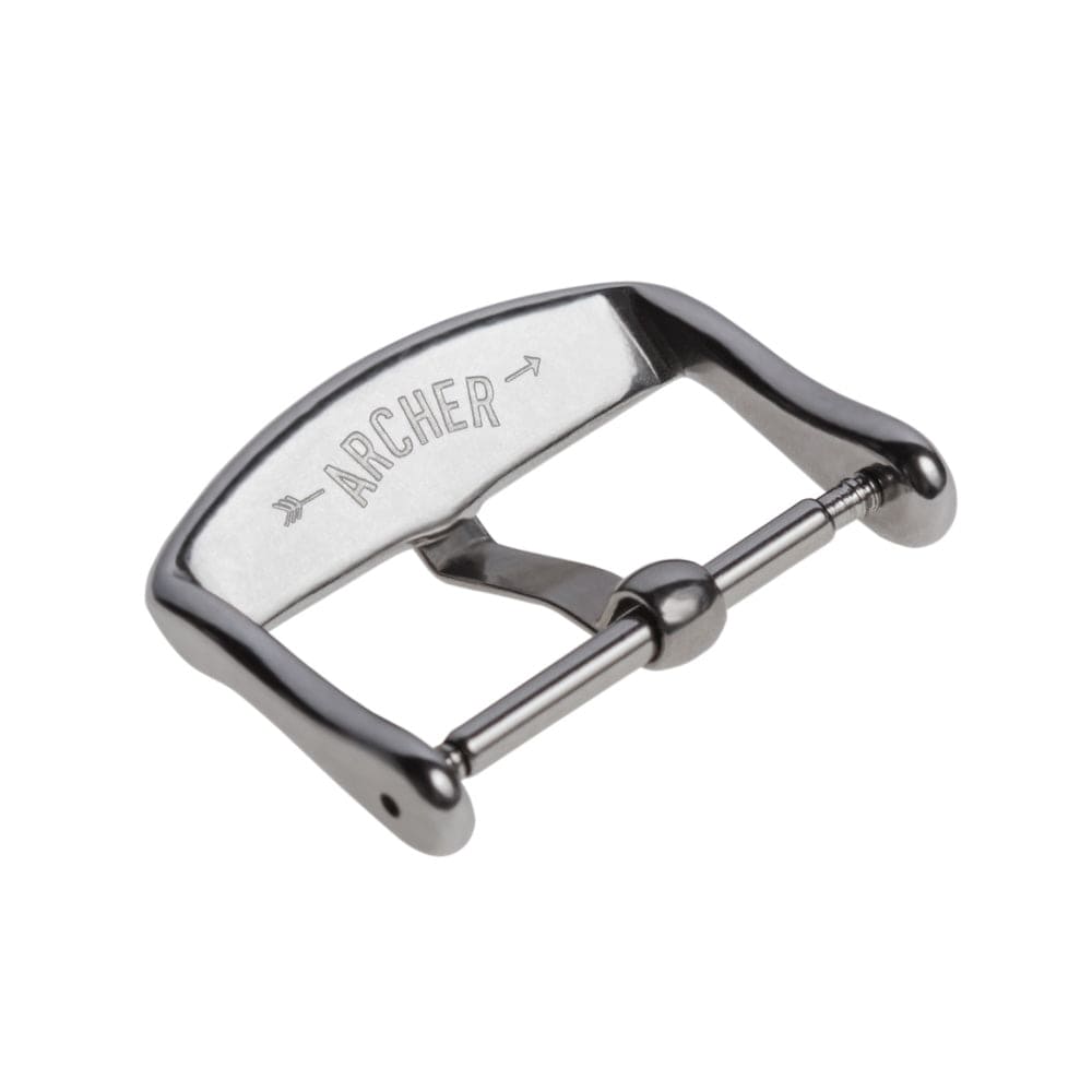 Stainless Steel Buckle - Brushed Stainless – alternate view