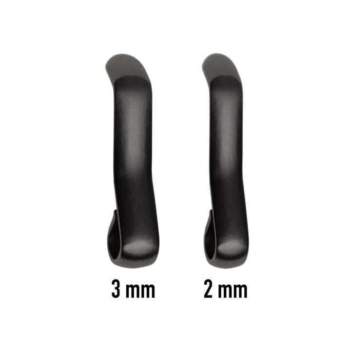 Stainless Steel Buckle - Matte Black PVD – alternate view