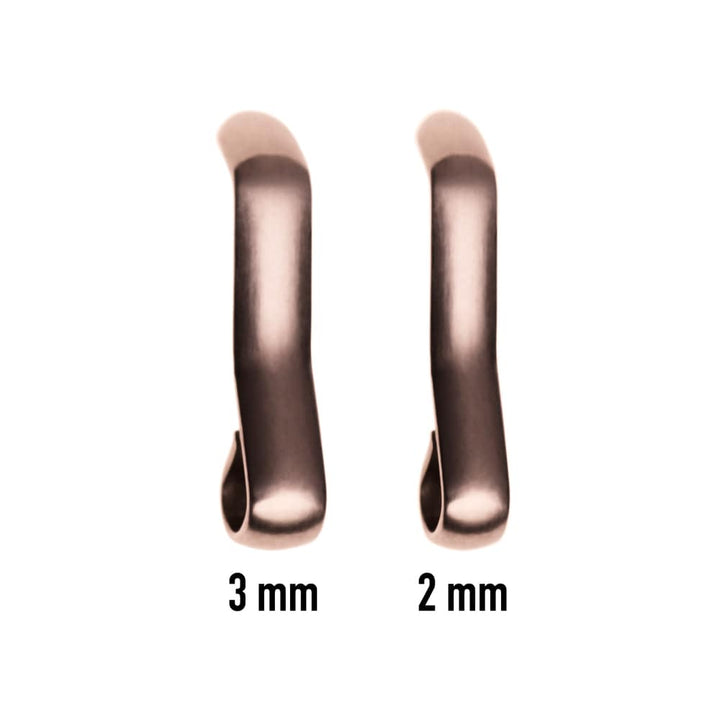 Stainless Steel Buckle - Polished Rose Gold PVD – alternate view