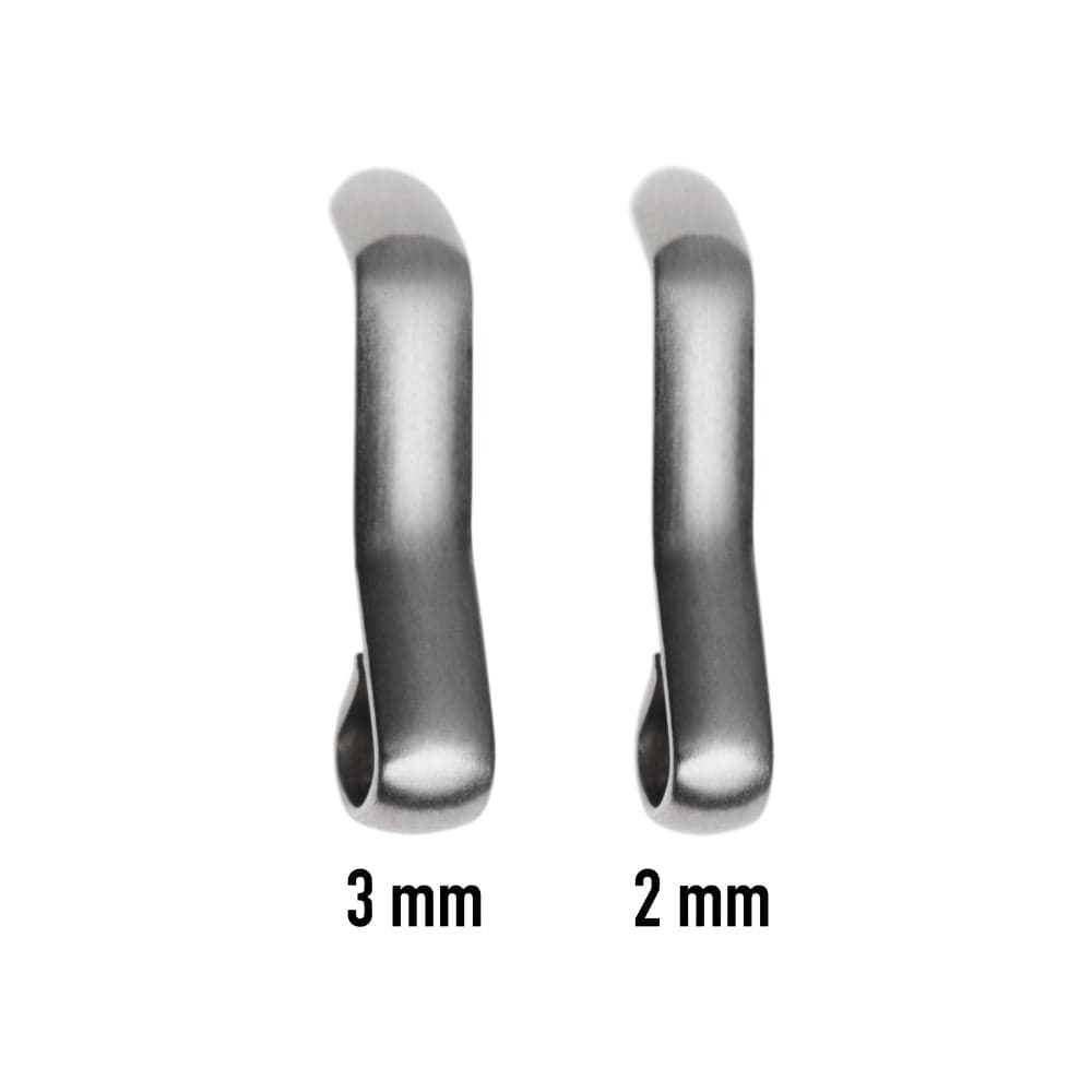 Stainless Steel Buckle - Brushed Stainless – alternate view