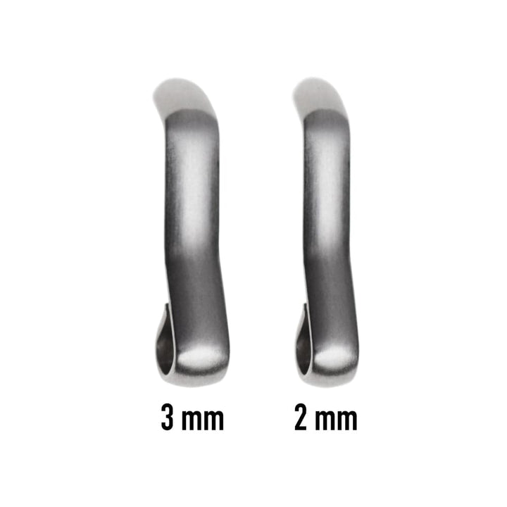 Stainless Steel Buckle - Brushed Stainless – alternate view