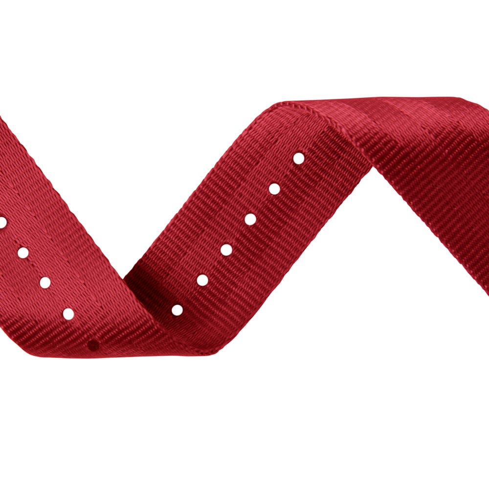 Seat Belt NATO - Red, Black Hardware, ARC-SBNATO-REDB22, ARC-SBNATO-REDB20, ARC-SBNATO-REDB18